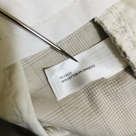 Gap Stretch Straight Leg Ankle Cut Dress Pants Women's Size 8 Tan New With Tags - Picture 5 of 14